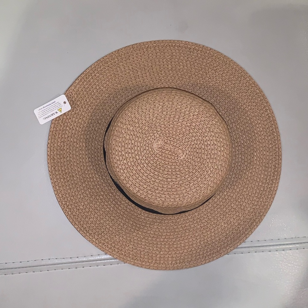 Straw Hat Chic.